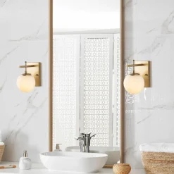 Sheen Applique murale Zahar dorée - 15x20x15 cm