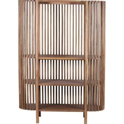 Hot Bois & Chiffons Armoire ajourée manguier boston naturel - 127x50x178 cm