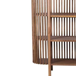 Hot Bois & Chiffons Armoire ajourée manguier boston naturel - 127x50x178 cm