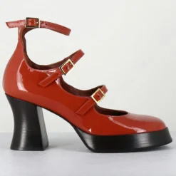 New Garrice Lab Babies en Cuir galan rouille - Talon : 7.5cm