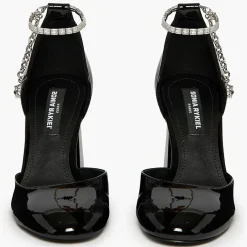 Best Sonia Rykiel Babies en Cuir verni Honfleur noires - Talon 8.5 cm