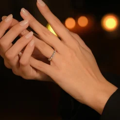 Discount By Rafaella Bague Alberta en Argent