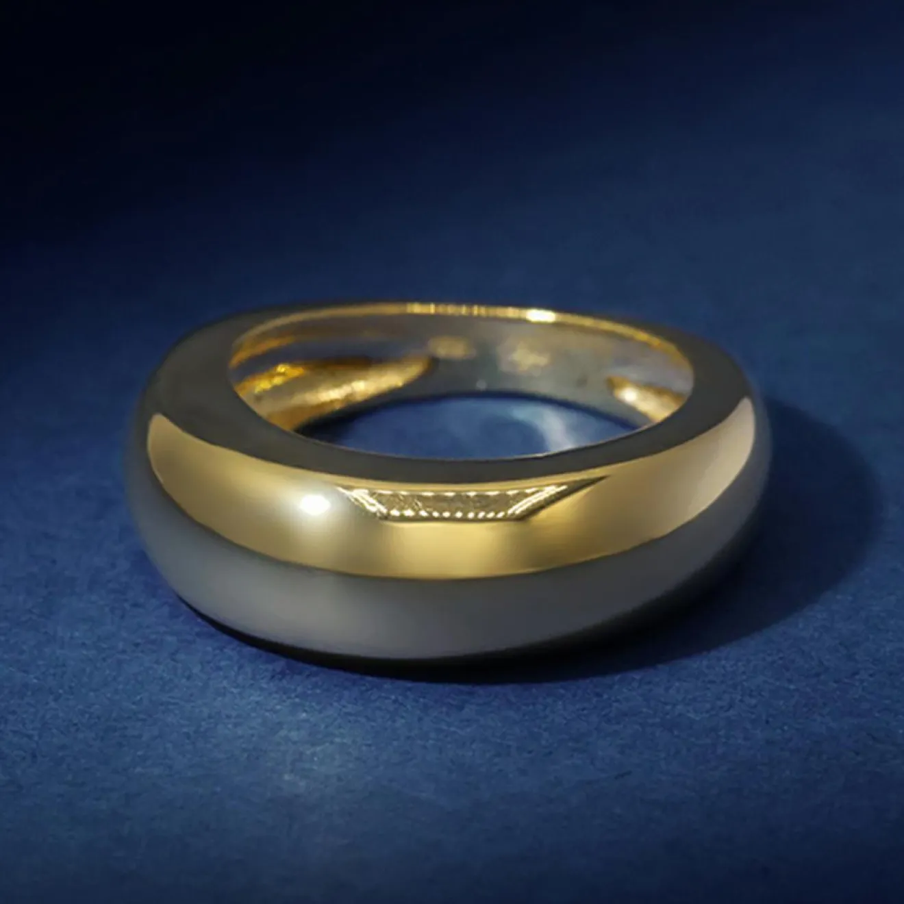 Femme By Rafaella Bague Anatola en Argent doré