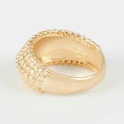 Online By Rafaella Bague Atlas en Argent doré