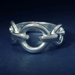 Femme By Rafaella Bague Cephee en Argent