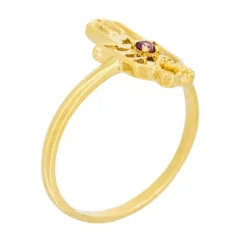 Hot Reminiscence Bague Ethnic en Vermeil dorée