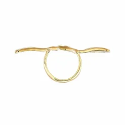 Femme Aurelie Bidermann Bague Melina dorée