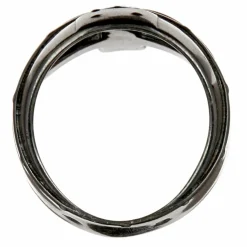 Femme Aurelie Bidermann Bague Mordred en argent vieilli