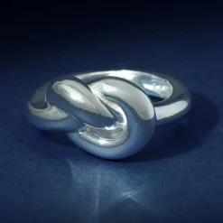 Femme By Rafaella Bague Spika en Argent