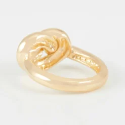 Best By Rafaella Bague Spika en Argent doré