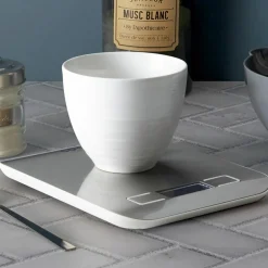 Online Cook Concept Balance électronique en inox grise - 5kg