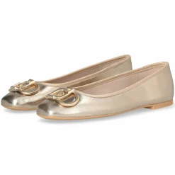 Femme Liu-Jo Ballerines Dafne en Cuir dorées