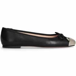 Femme Liu-Jo Ballerines en Cuir Dafne noires