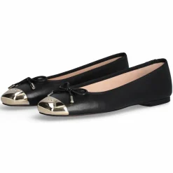 Femme Liu-Jo Ballerines en Cuir Dafne noires