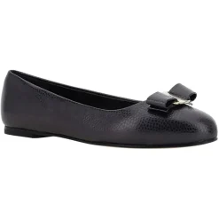Online Salvatore Ferragamo Ballerines en Cuir Varina noires