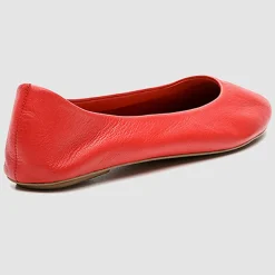 Outlet Cosmoparis Ballerines en Cuir Vixa corail