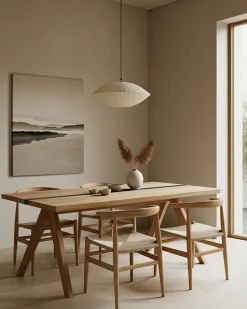 New Uniqka Bandung - Table repas en teck massif