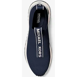 Femme Michael Kors Chaussures Basket Slip-On Bodie bleu marine