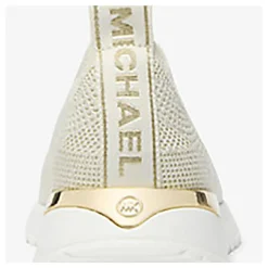 Femme Michael Kors Chaussures Basket Slip-On Bodie dorées