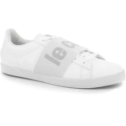 Outlet Le Coq Sportif Baskets Agate Big Logo blanches