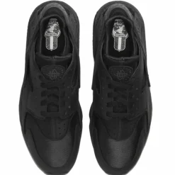Homme Nike Baskets Air Huarache Run noires