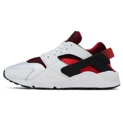 Outlet Nike Baskets Air Huarache Run blanc/rouge