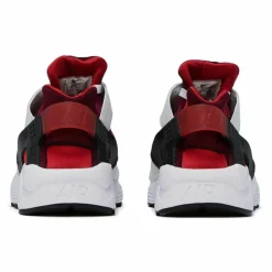 Outlet Nike Baskets Air Huarache Run blanc/rouge