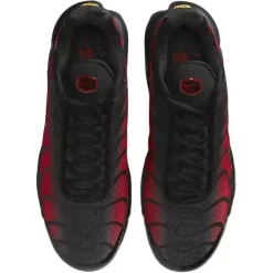 Homme Nike Baskets Air Max Plus noir/rouge