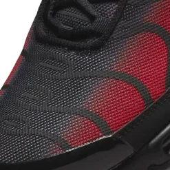 Homme Nike Baskets Air Max Plus noir/rouge