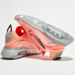 Femme Nike Baskets AirMax orange/rose