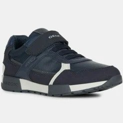 Enfant Geox Baskets Alfier bleu marine