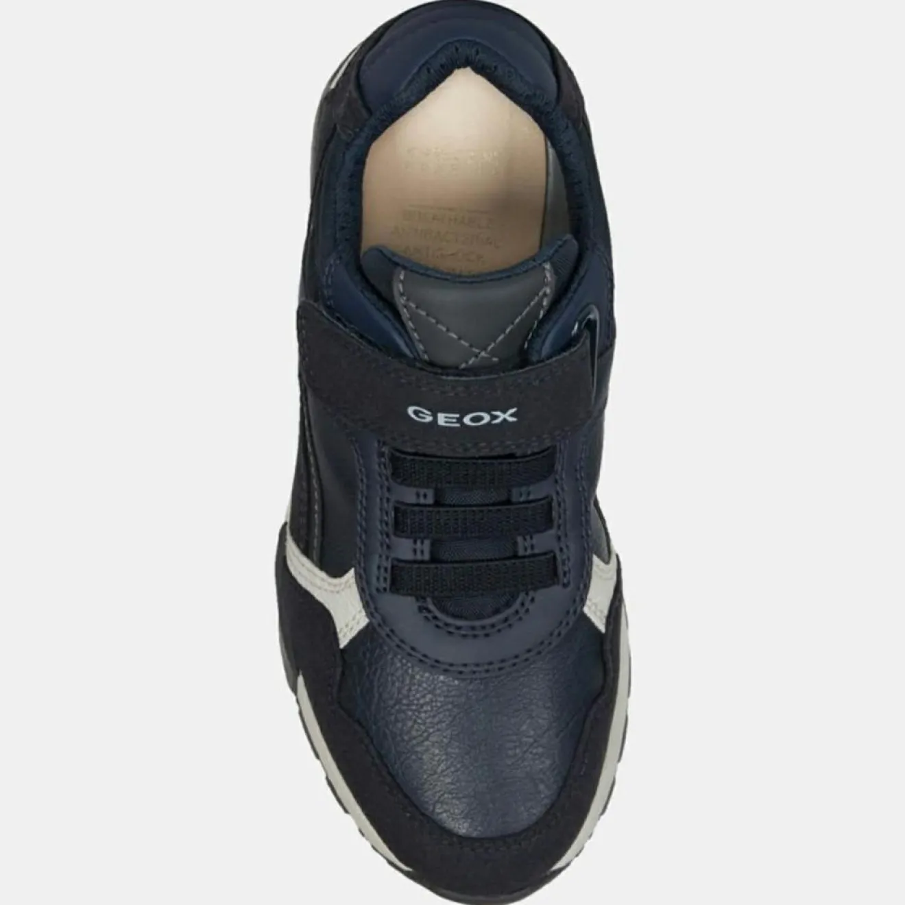 Enfant Geox Baskets Alfier bleu marine