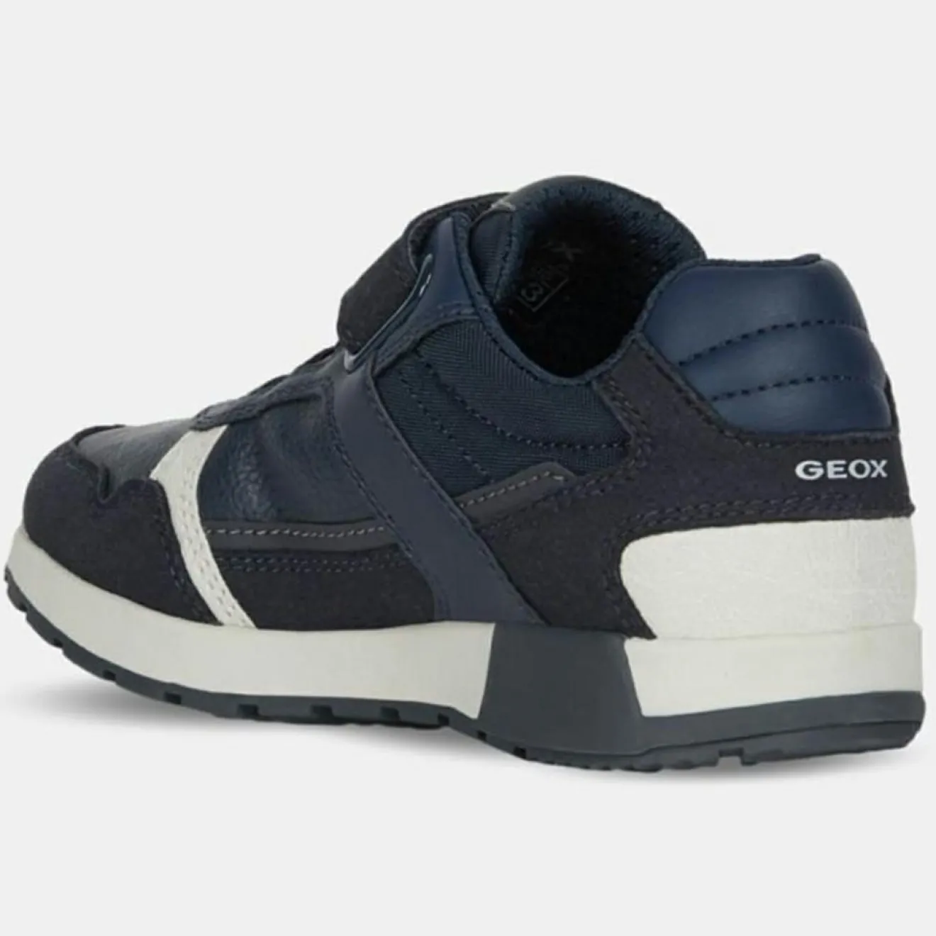 Enfant Geox Baskets Alfier bleu marine