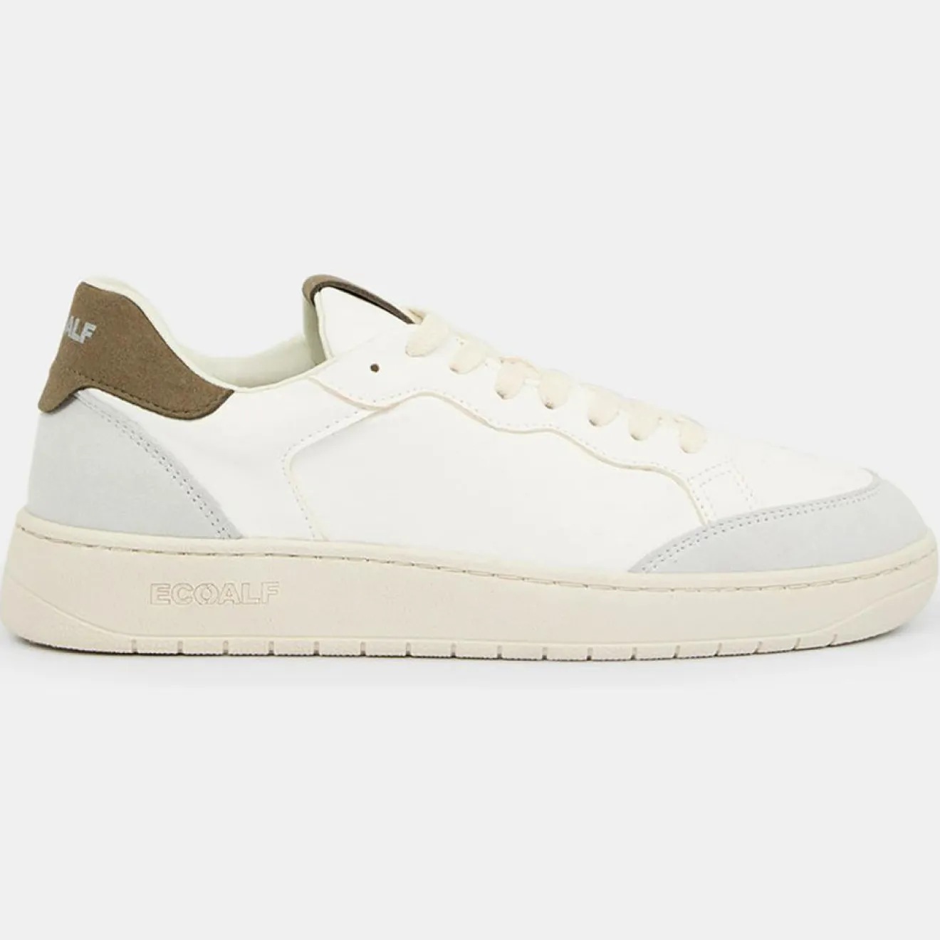 Femme Ecoalf Baskets Aralalf blanc/kaki