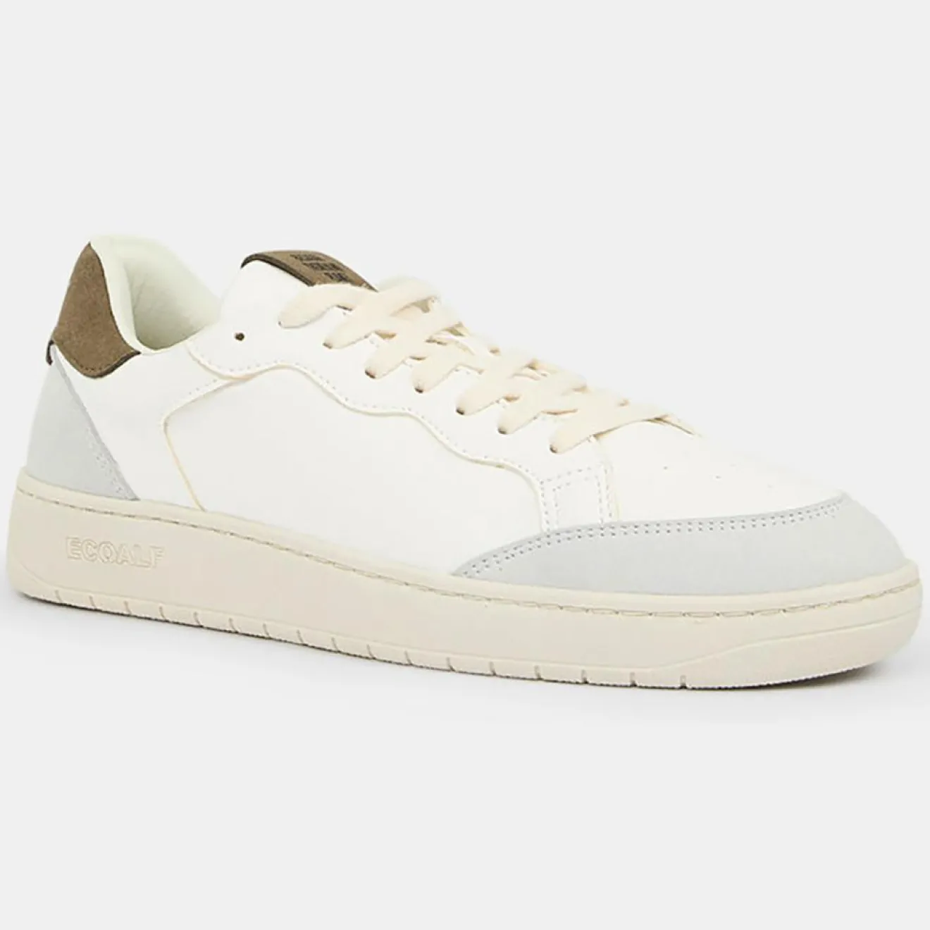Femme Ecoalf Baskets Aralalf blanc/kaki