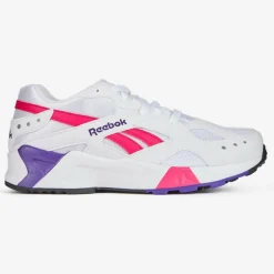 Femme Reebok Baskets Aztrek blanc/rose/violet