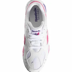 Femme Reebok Baskets Aztrek blanc/rose/violet