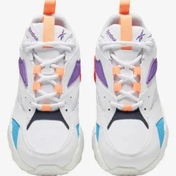 Femme Reebok Baskets Aztrek Double Mix P blanc/violet/turquoise