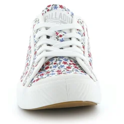 Femme Palladium Baskets basses en Toile imprimée Phoenix multicolores