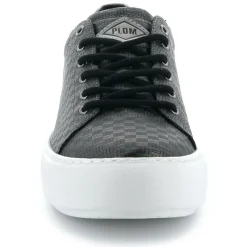 Femme Palladium Baskets basses Maroua petite plateforme noir/argenté