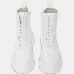 Femme Rombaut Baskets Boots Boccaccio II blanches