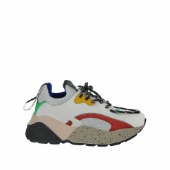 Online Stella McCartney Baskets Colourblock blanches