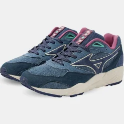 Femme Mizuno Baskets Contender blanc/rose