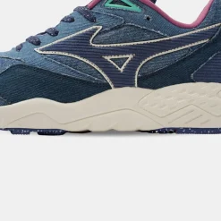 Femme Mizuno Baskets Contender blanc/rose