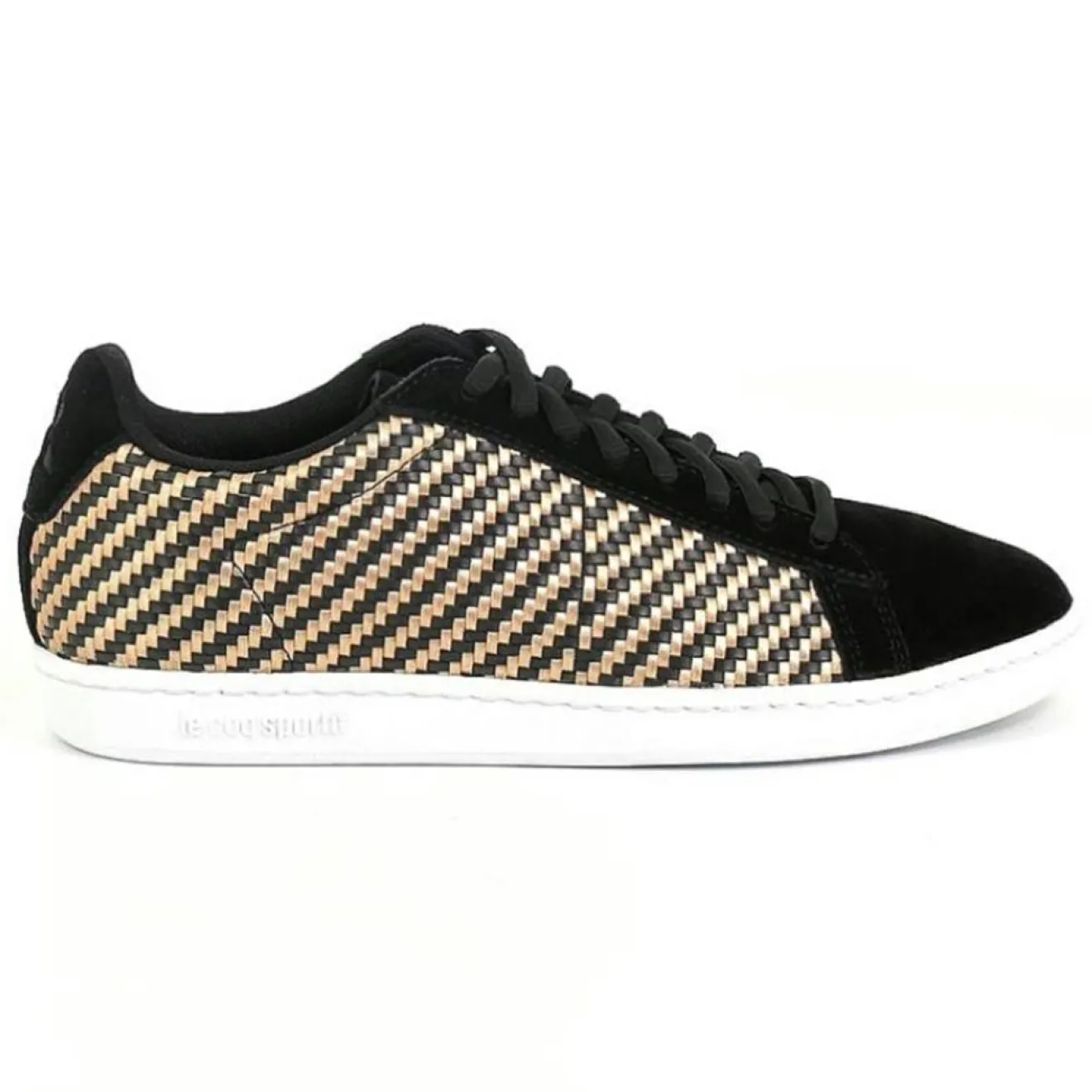 Le Coq Sportif Baskets Courtset noir/rose