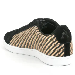 Le Coq Sportif Baskets Courtset noir/rose