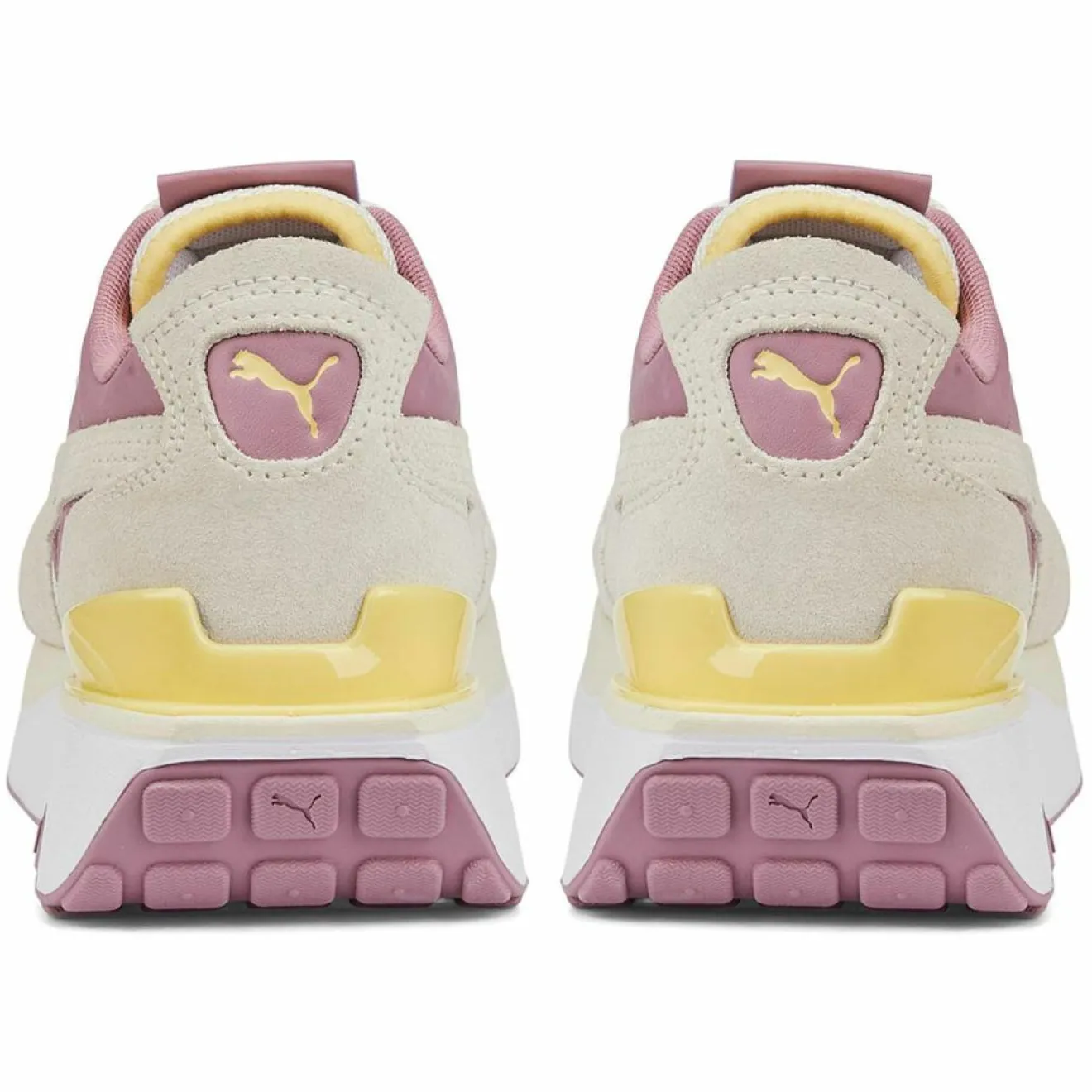 Discount Puma Baskets Cruise Rider Candy jaune/rose