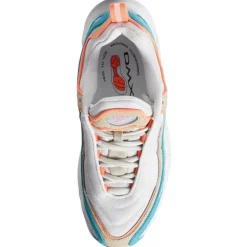 Best Reebok Baskets Daytona Dmx Mu blanc/turquoise/orange
