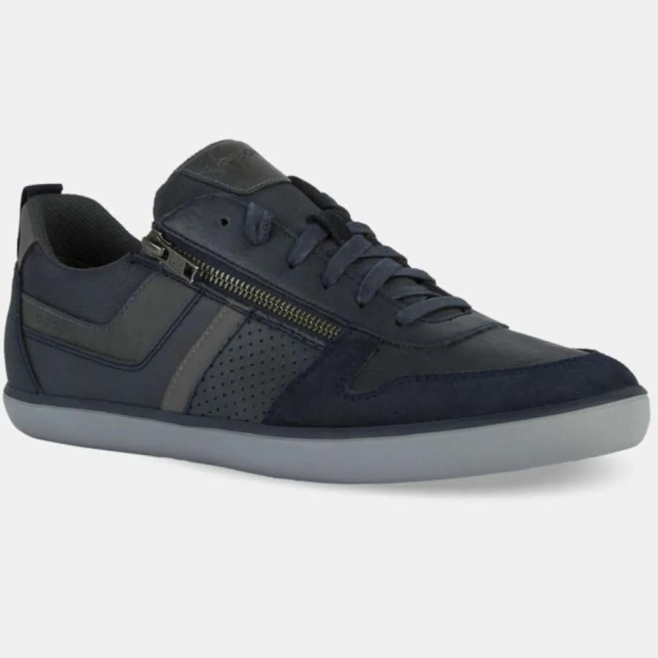 Homme Geox Baskets Elver bleu marine