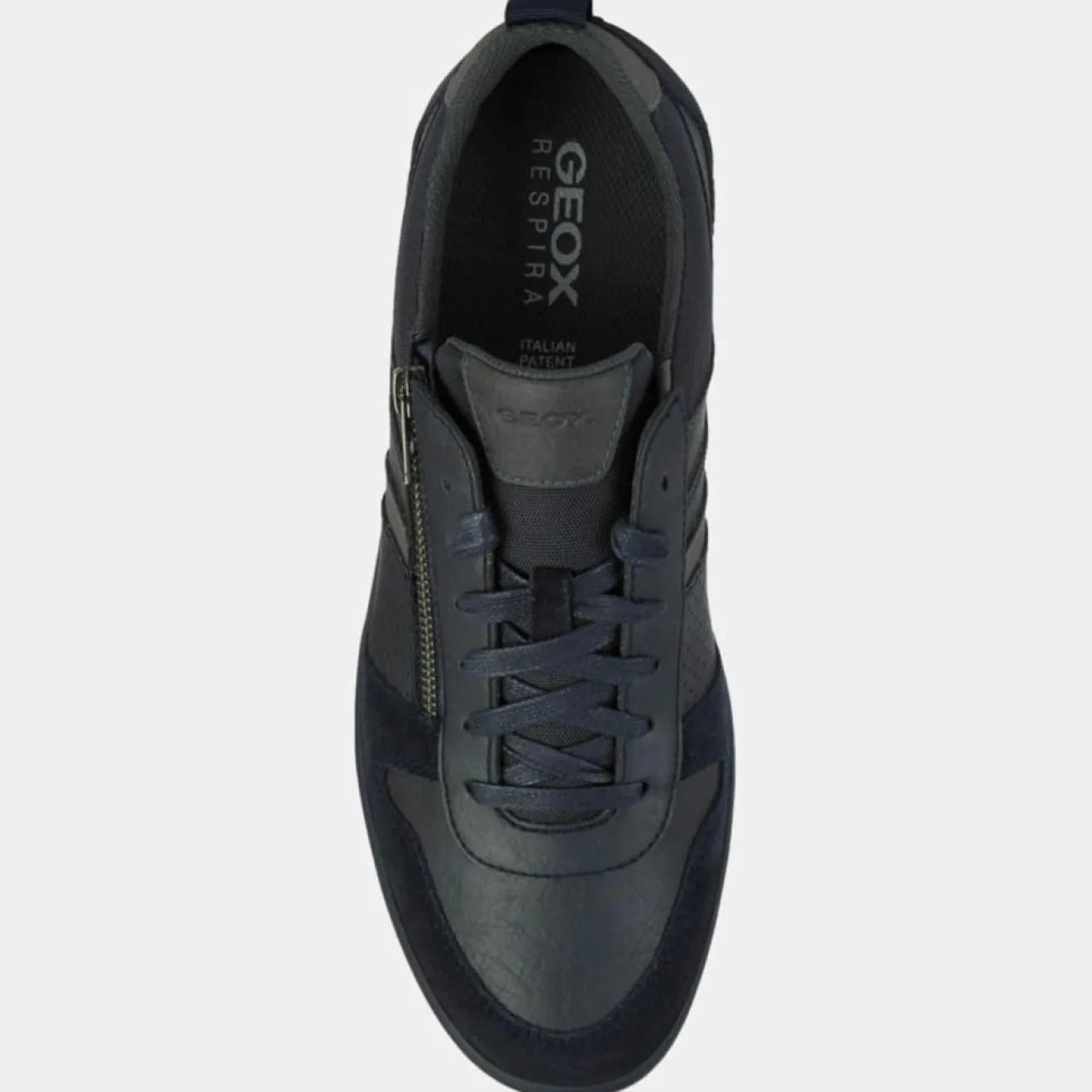 Homme Geox Baskets Elver bleu marine